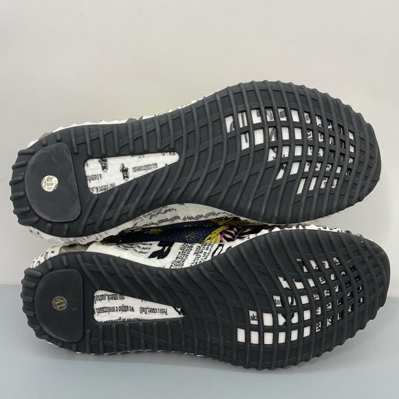 L'Artiste by Spring Step Sneakers Shoes Floral Sequin Colorful Yellow Womens 9.5 - Picture 13 of 15